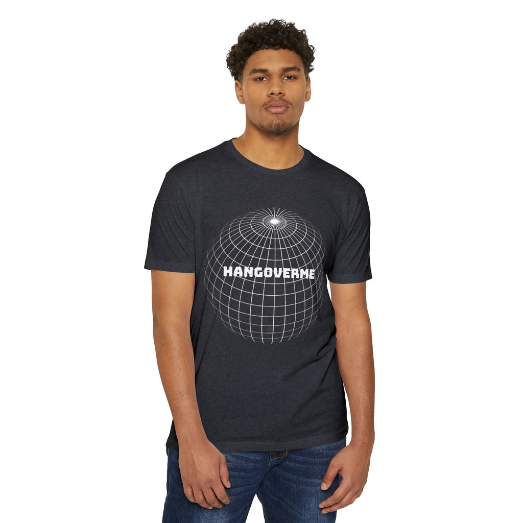 Hangoverme Graphic T-Shirt — Vintage Disco Globe Design