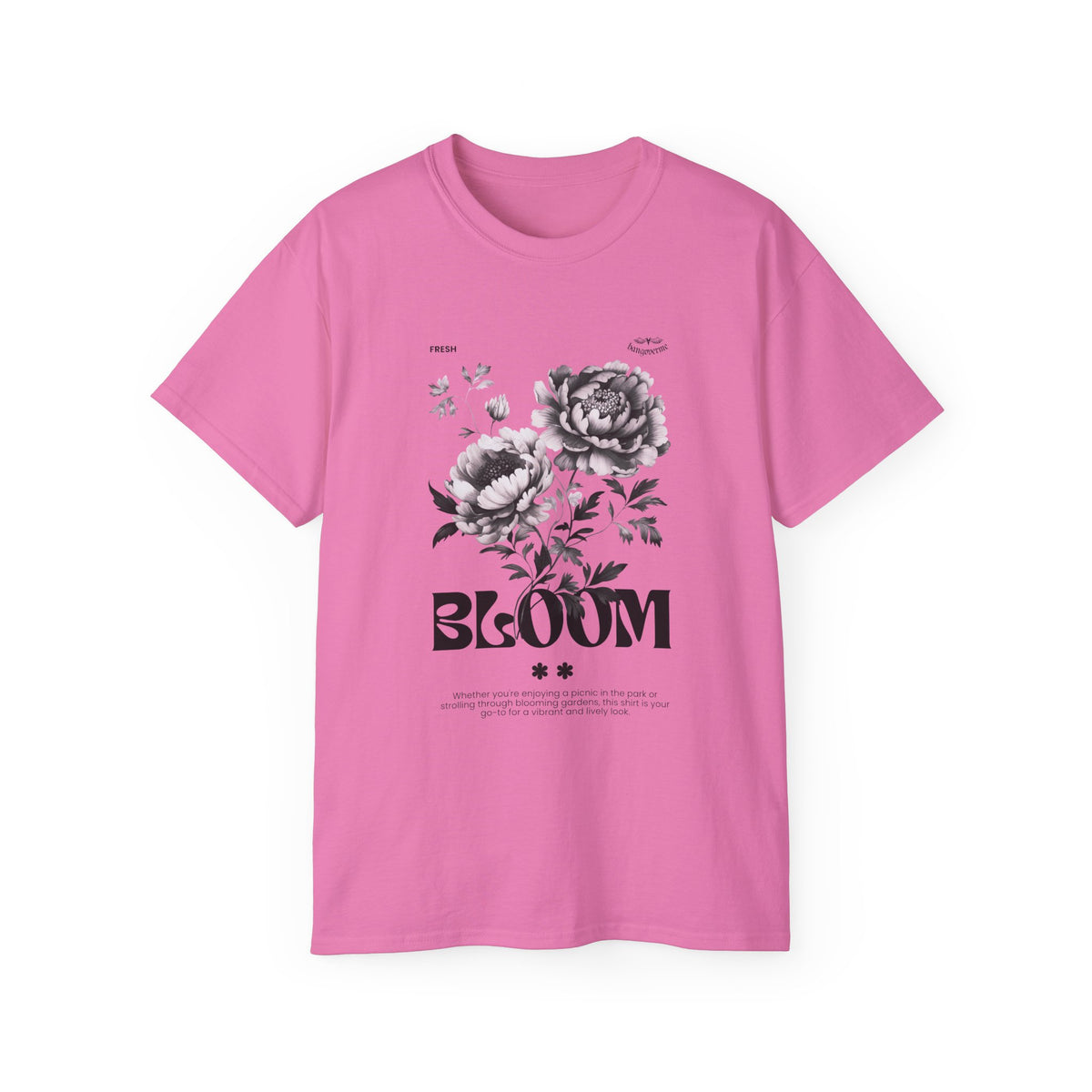 Bloom Floral Tee — Vintage Peony Graphic T-Shirt