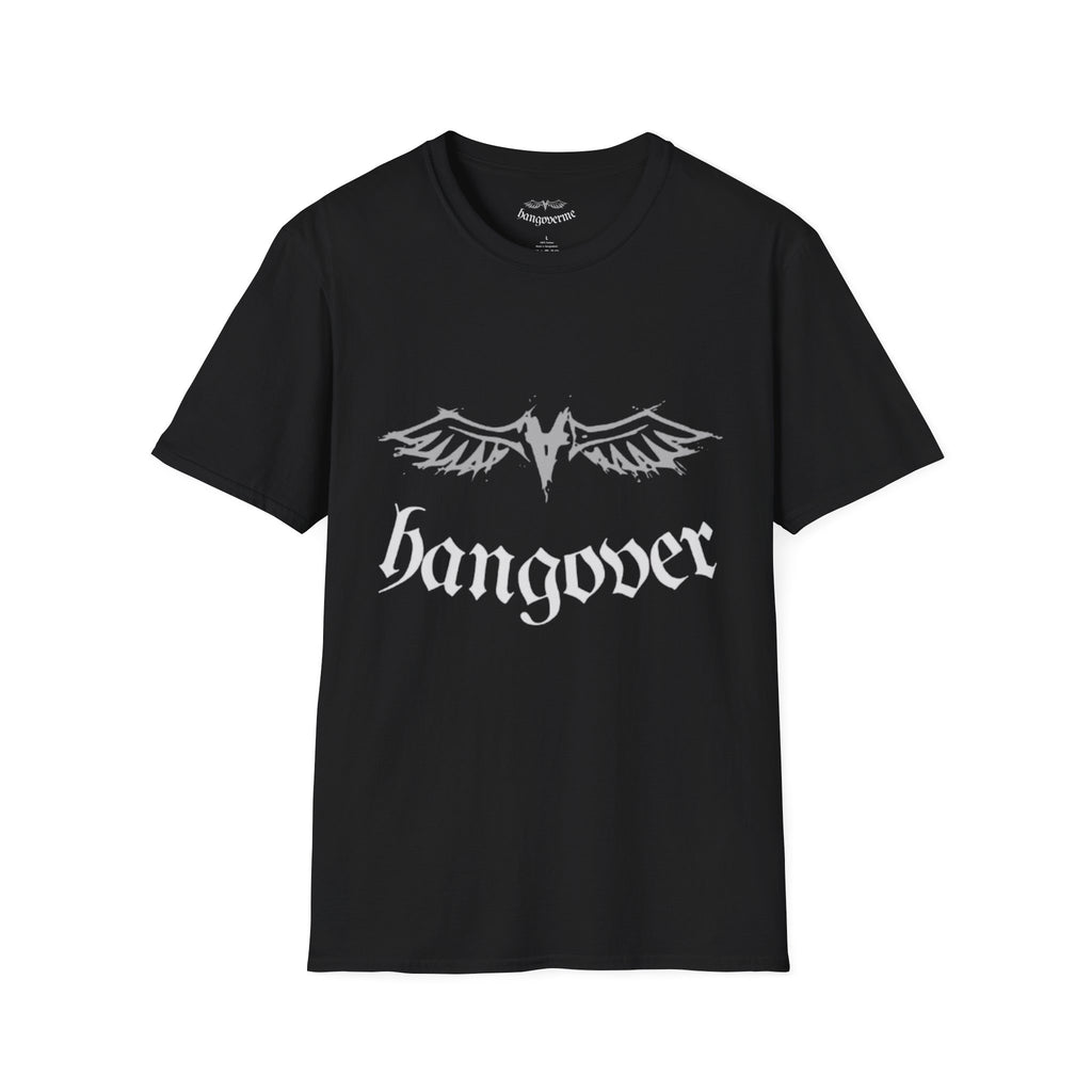 Hangover Graphic T-Shirt — Gothic Bat Wings Rock Tee